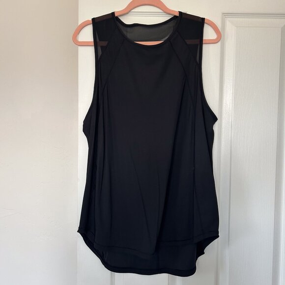 Lululemon Women's Size 12 Sculpt Tank Black - Picture 1 of 2